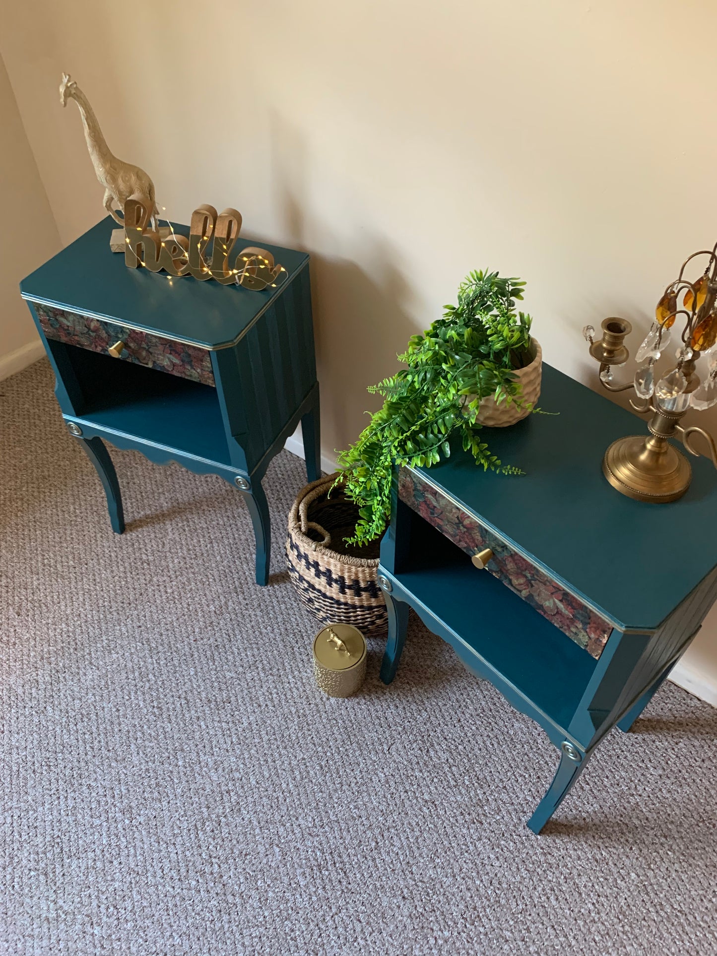 Reprodux Bedside Tables
