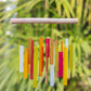 Glass wind chimes