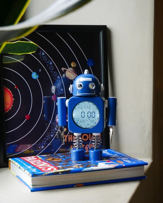 Robot Digital Alarm Clock